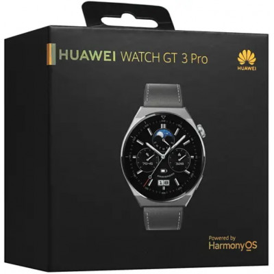 Huawei Watch GT3 Pro 46mm Black Fluoroelastomer Strap (ODN-B19/MCHN07)