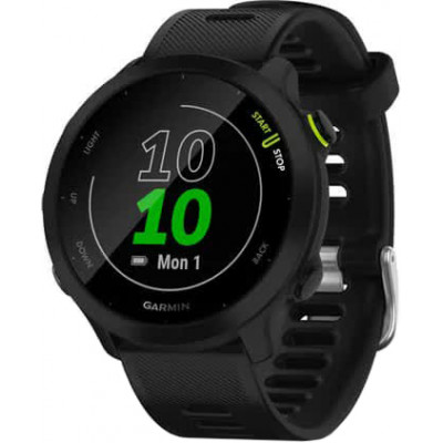 Спортивные часы Garmin FORERUNNER 55, 010-02562-10 черные