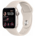 Apple Watch SE GPS, 40mm, Starlight Aluminium Case with, Starlight Sport Band - Regular (MNJP3GK/A)(MNJP3RB/A)