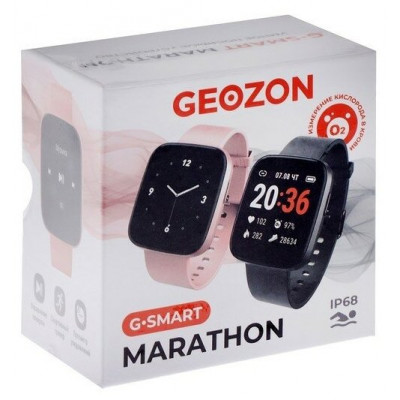 Смарт часы Geozon Marathon розовый