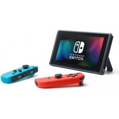 Игровая приставка Nintendo Switch Neon красный-голубой