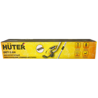 Аккумуляторный электрический триммер-кусторез Huter GET-3,6