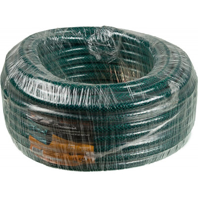 Шланг поливочный ПВХ, трёхслойный армированный 1/2, 25м (зелёный) Вихрь, шт