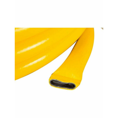 Шланг поливочный ПВХ усиленный, пищевой трехслойный армированный 3/4, 50 м (жёлтый) Вихрь, шт