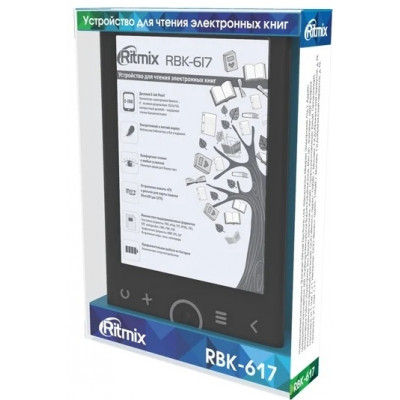 Электронная книга Ritmix RBK-617 черный