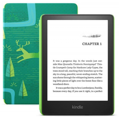 Электронная книга Amazon Kindle Paperwhite Kids emerald forest