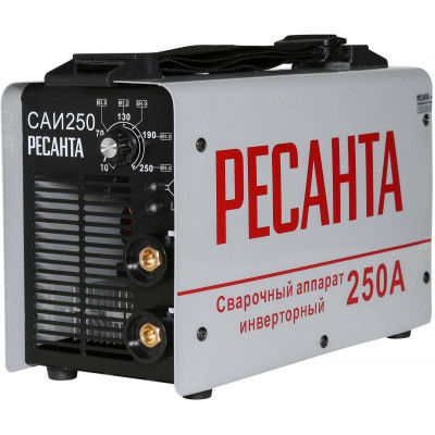 Сварочный аппарат инверторный САИ 250 в кейсе Ресанта, шт