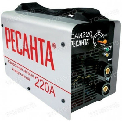 Сварочный аппарат инверторный САИ 220 в кейсе Ресанта, шт