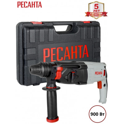 Перфоратор Ресанта П-30-900К 4.3 Дж, SDS-Plus