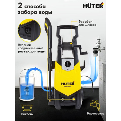 Мойка Huter W165-QL, шт