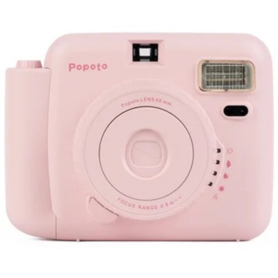 Фотоаппараты моментальной печати Popoto instant camera rose pink