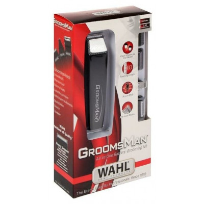 Триммер для усов и бороды Wahl Groomsman All in 1 Trimmer черный