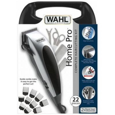 Машинка для стрижки волос Wahl HomePro Clipper in handle case серебро