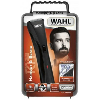 Машинка для стрижки волос Wahl Hybrid Clipper LED черно-белый