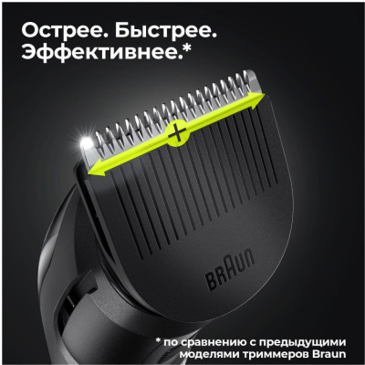 Триммер BRAUN MGK3320 BLK (742171)