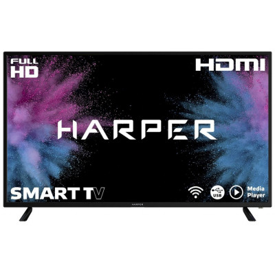 Телевизор HARPER 43F660TS 109 см черный