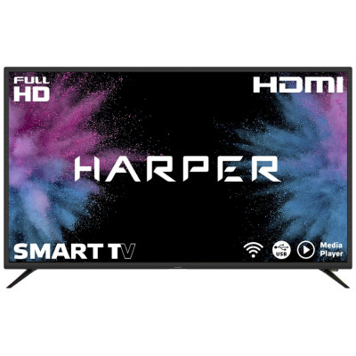 Телевизор HARPER 43F690TS 109 см черный
