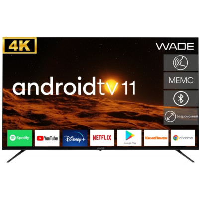 Телевизор WADE 50L23100 127 см черный