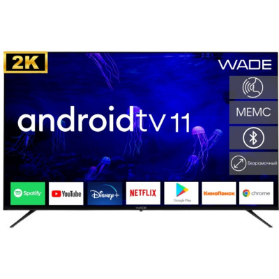 Телевизор WADE 43L23100 109 см черный