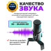 Студийный микрофон Ritmix RDM-290 USB Eloquence черный