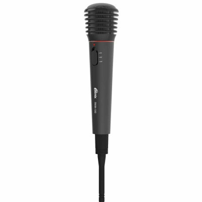 Микрофон вокальный Ritmix RWM-100 черный