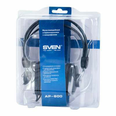 Наушники с микрофоном SVEN AP-600