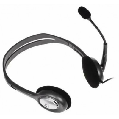 Наушники Гарнитура Stereo Headset H111, серая, длина кабеля 1,8 м, разъем 3,5 мм, микрофон с функц.