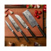 Набор ножей из дамасской стали Huohou Damascus Knife Set