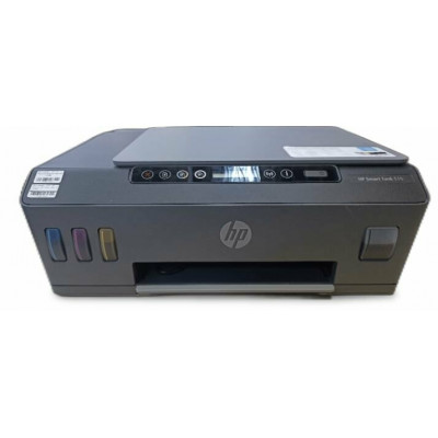 МФУ HP 1TJ09A Smart Tank 515 AiO Printer, A4, печать 1200dpi, копир 600dpi, сканер 1200dpi, USB, Wi-Fi, Bluetooth LE