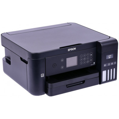 МФУ Epson L6160 C11CG21404 A4, Печать:4800x1200dpi, Сканер:1200x2400 dpi, Копир:1200x2400 dpi, USB