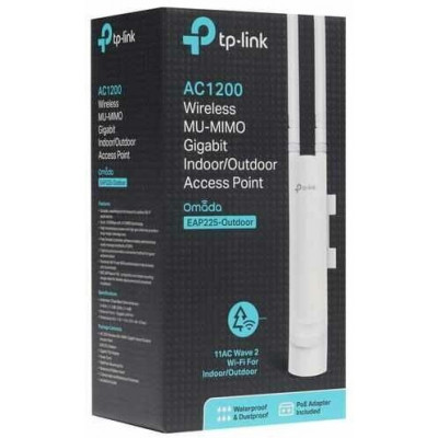 TP-Link EAP225-Outdoor(EU) Гигабитная двухдиапазонная потолочная точка доступа AC-1200