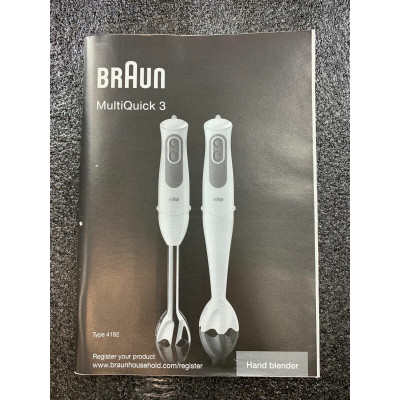 Блендер Braun MQ 3035WH SAUCE