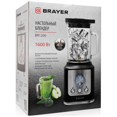 Блендер настольный BRAYER BR1200BK