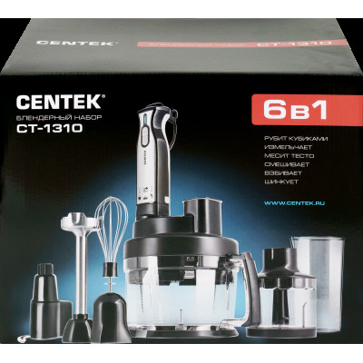 Блендер Centek CT-1310 1200Вт, шинковка 2.0л