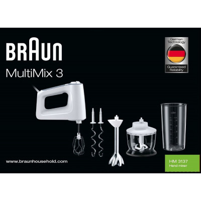 Миксер Braun HM 3107WH