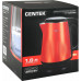 Чайник Centek CT-1025 (Red) металл 1.8л