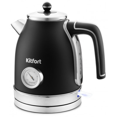 Чайник Kitfort КТ-6102-2 черный с золотом