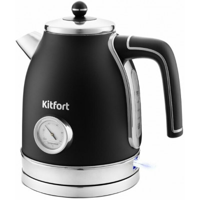 Чайник Kitfort КТ-6102-2 черный с золотом