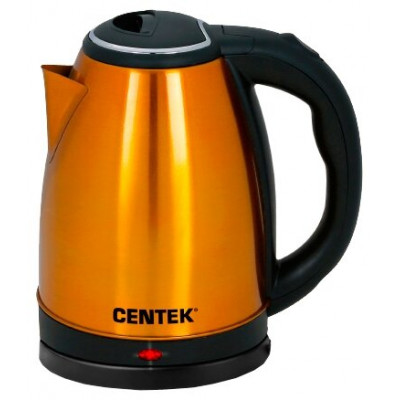 Чайник Centek CT-1068 Gold (золото) металл 2л