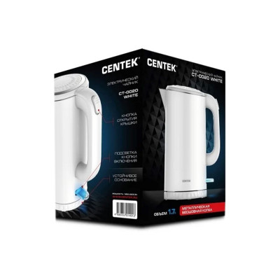 Чайник Centek CT-0020 White