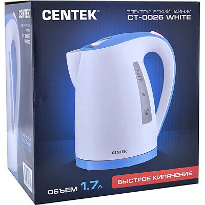 Чайник Centek CT-0026 (White)