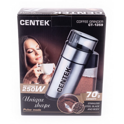 Кофемолка Centek CT-1359 (сталь)