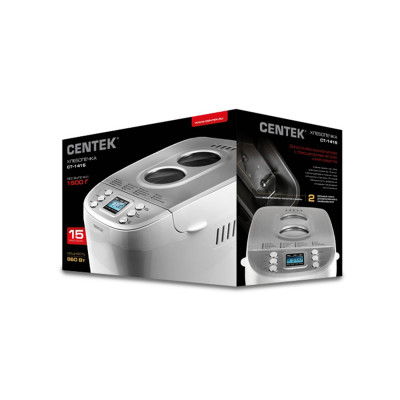 Хлебопечка Centek CT-1415 WHITE