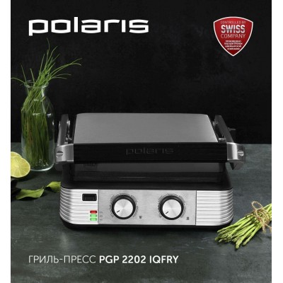 Гриль электрическая Polaris IQFRY PGP 2202  черный