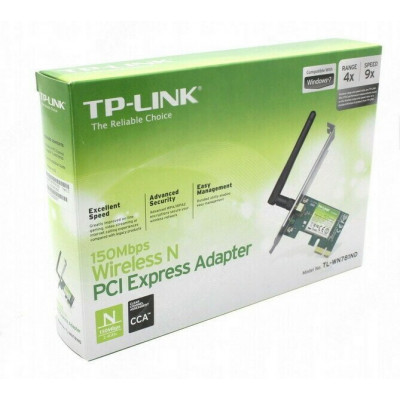 TP-Link TL-WN781ND Беспроводной сетевой адаптер PCI Express 150Мб/с