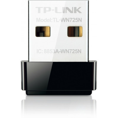 TP-Link TL-WN725N(RU) Беспроводной Nano USB-адаптер серии N, скорость до 150 Мбит/с