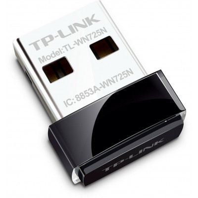 TP-Link TL-WN725N(RU) Беспроводной Nano USB-адаптер серии N, скорость до 150 Мбит/с