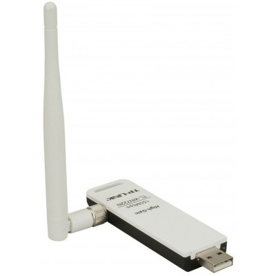 TP-Link TL-WN722N(RU) Беспроводной 150 Мбит/с USB-адаптер повышенной мощности