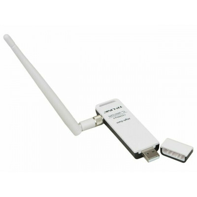 TP-Link TL-WN722N(RU) Беспроводной 150 Мбит/с USB-адаптер повышенной мощности