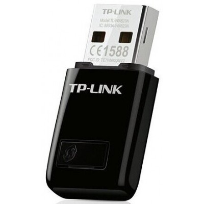 TP-Link TL-WN823N(RU) Беспроводной сетевой мини USB-адаптер серии N, скорость до 300 Мбит/с